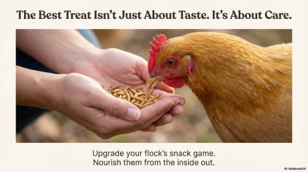 Move Over, Mealworms: Meet the New Star of the Coop
